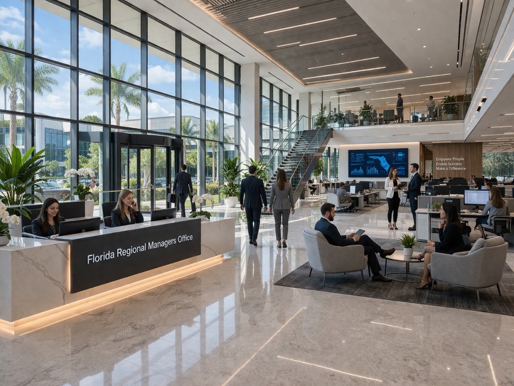 Florida Regional Managers Office Interior